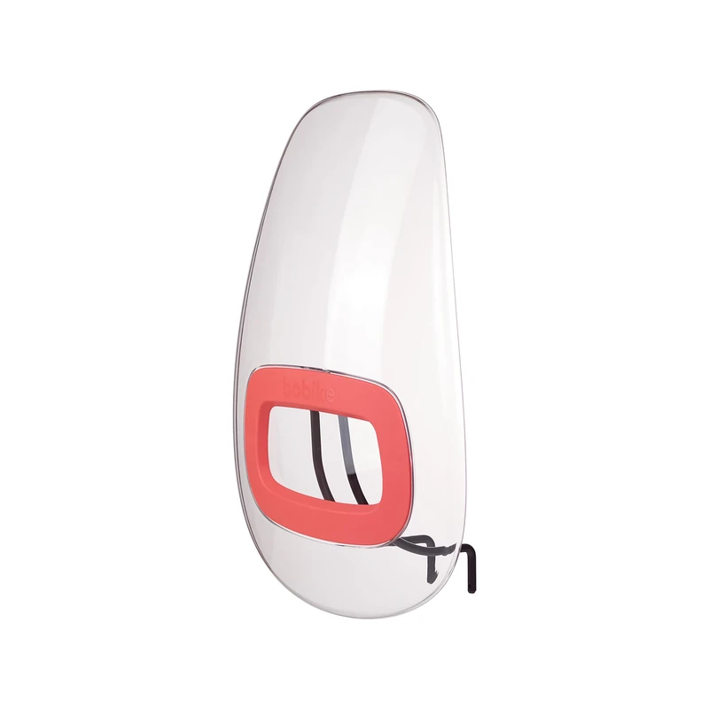 BOBIKE 8015500013 - Windscreen protector for GO mini and ONE mini front child bicycle seats in colour Flamingo