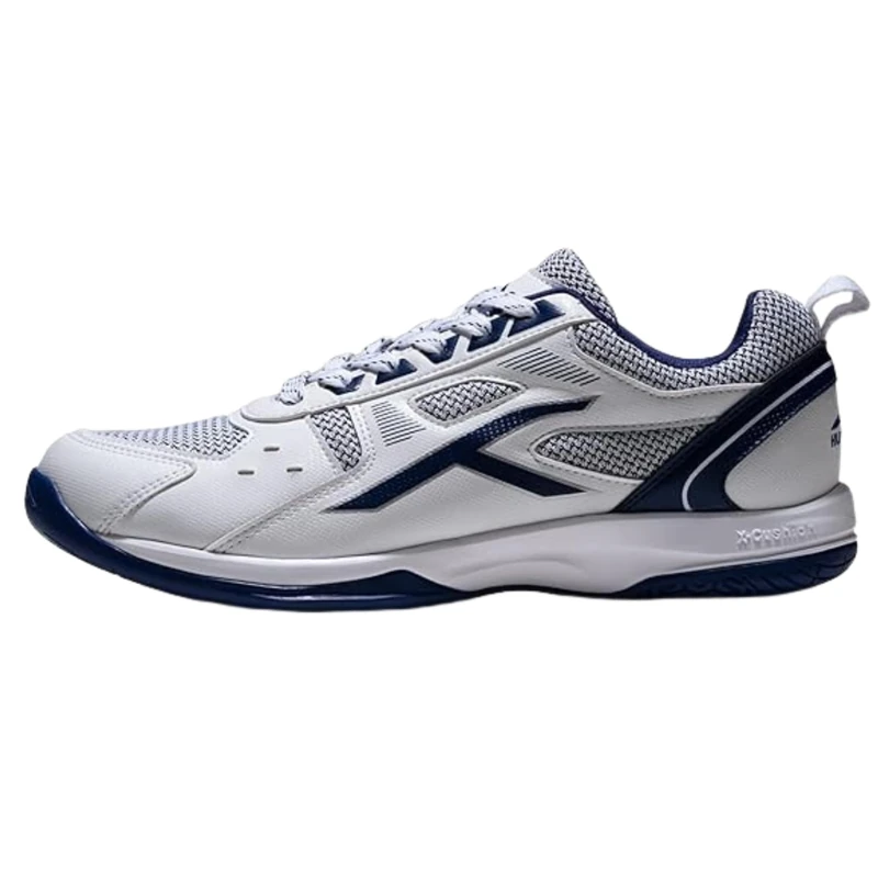 Hundred Raze Non-Marking Professional Badminton Shoes for Men | Material: Faux Leather | Suitable for Indoor Tennis