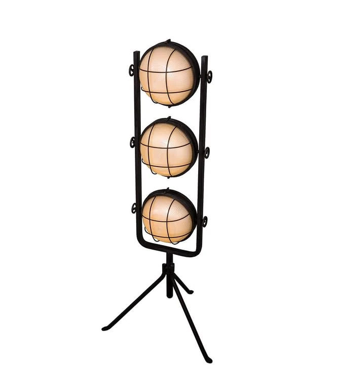 Antic Line Triple Globe on Stand, Colour, One Size