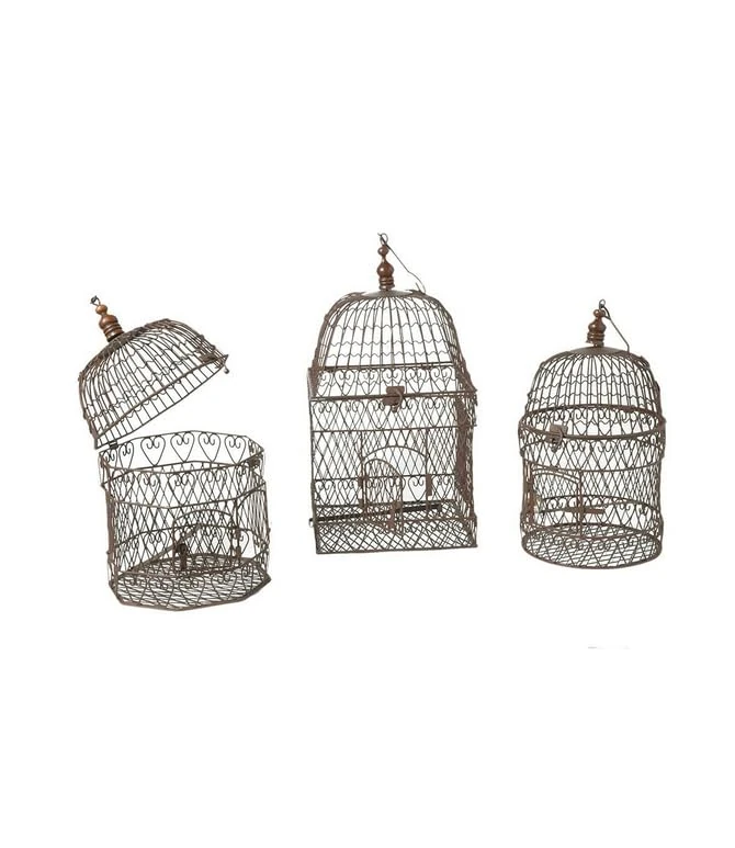 Antic Line Set of 6 Assorted Cages, Colour, One Size