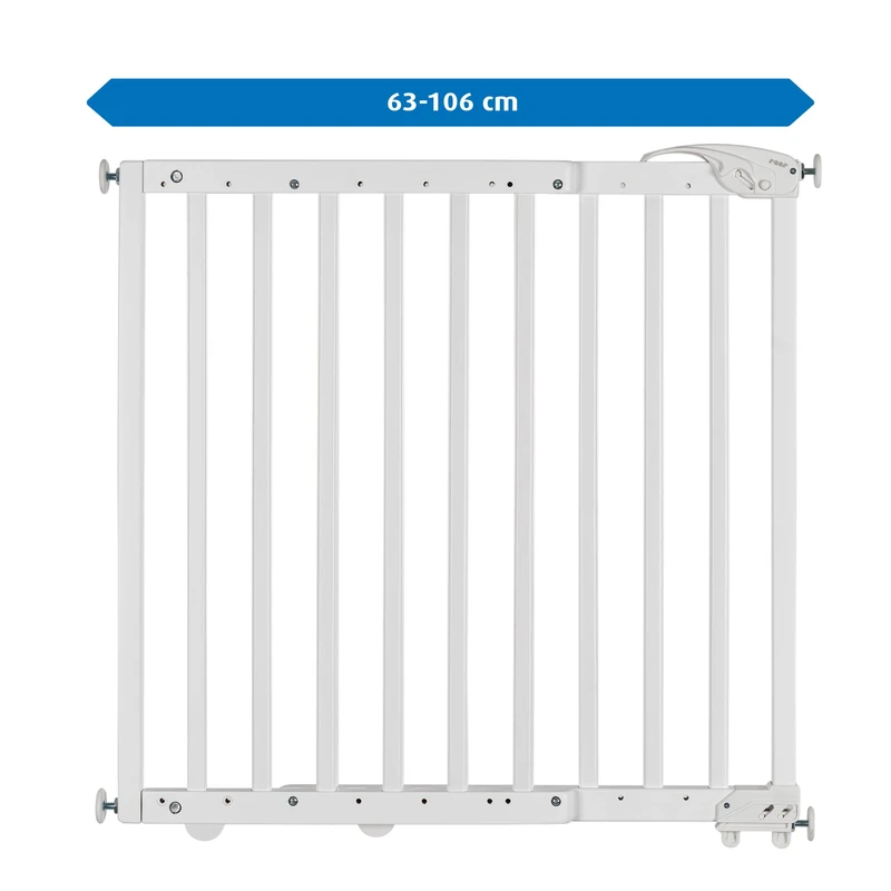 Reer Safety Gate for Doors and Stairs - Extendable 63-106 cm
