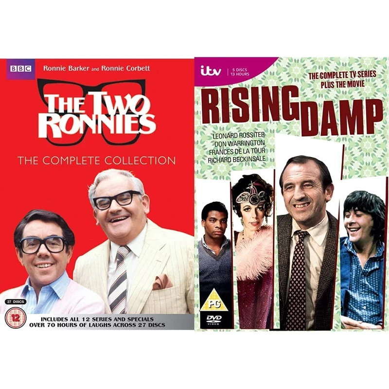The Two Ronnies: The Complete Collection [DVD] & Rising Damp - Complete Collection [DVD]
