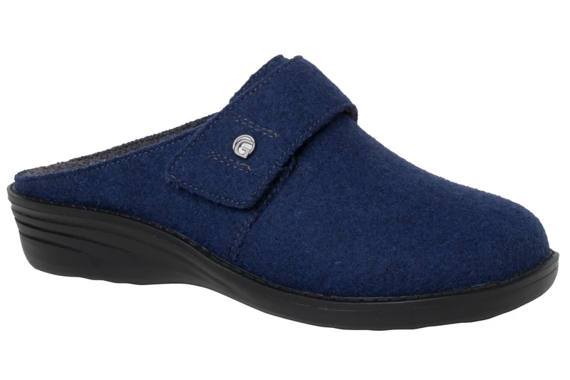 Ganter Women's Hera Slipper, Navy, 7.5 UK