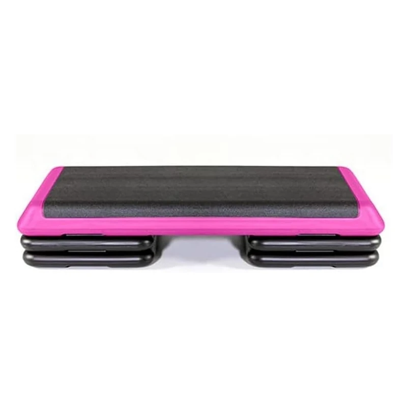 The Step Original Aerobic Platform, Health Club Size Steppers for Exercise with 4 risers for adjustable Home Workout, stair stepper for exercise and home gym