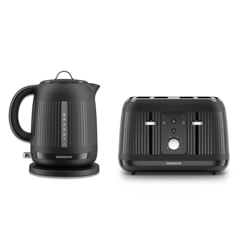 Kenwood Dawn Electric Kettle With Kenwood Dawn Toaster, 4 Slot Toaster