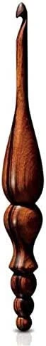 Furls Crochet Hook, Wood, Tulipwood, 6mm