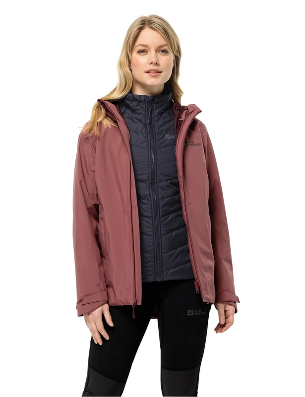 Jack Wolfskin Women's Glaabach 3-in-1 Jkt W Jacket