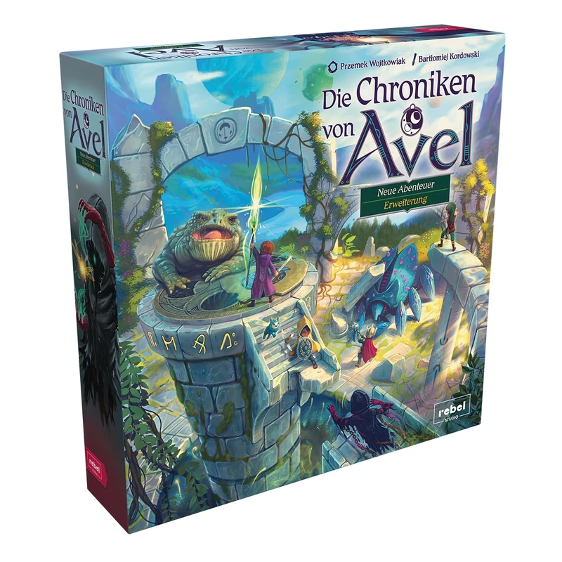 Rebel, Chronicles of Avel - New Adventures, Expansion, Family Game, Role Play, 1-4 Players, Ages 8+, 60 Minutes, German, 2nd Expansion, Multicoloured, Multicoloured