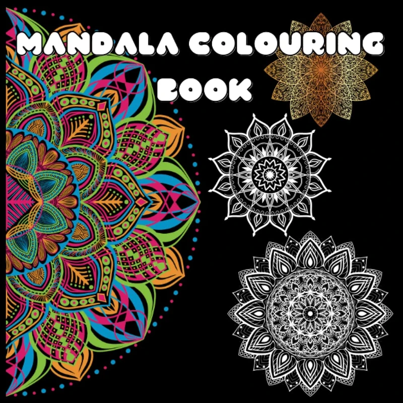 Mandala colouring book
