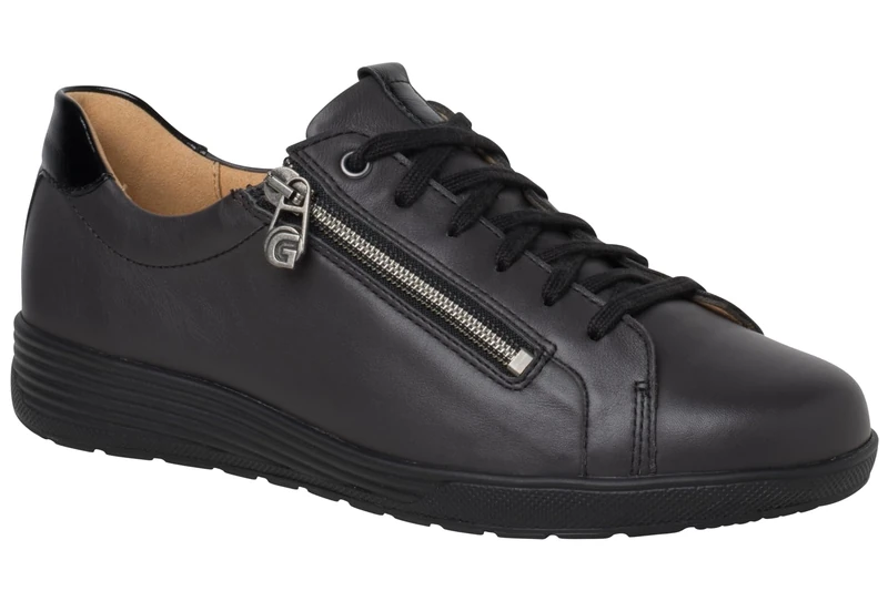 Ganter Women's Klara Sneaker, Anthracite, 2 UK