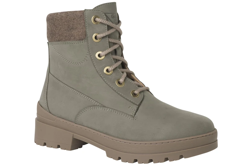 Ganter Women's Gela Fashion Boots, khaki, 5 UK