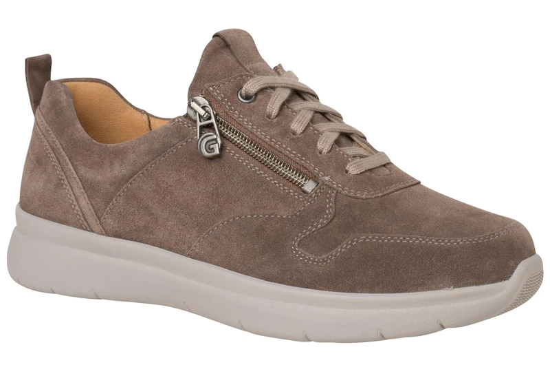 Ganter Women's Kira Sneaker, Dark Taupe, 4 UK