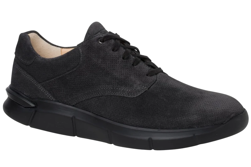 Ganter Men's George Sneaker, Anthracite, 6.5 UK