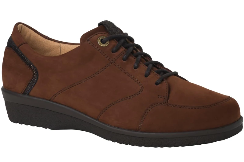 Ganter Women's Inge Sneaker, Chocolate, 6 UK