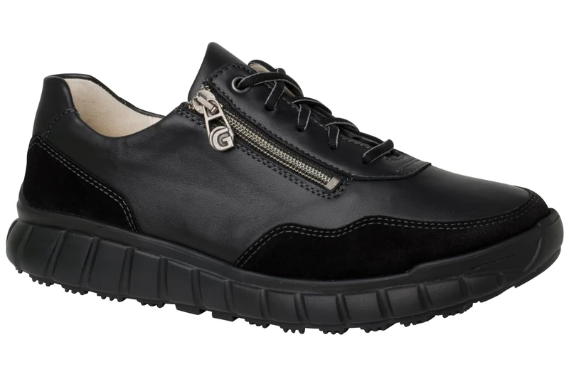 Ganter Evo Women Sneaker, Black, 6.5 UK