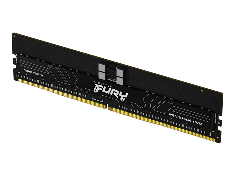 Kingston FURY Renegade Pro PnP 128GB 4800MT/s DDR5 ECC Reg CL36 DIMM Memory Overclockable ECC registered DIMMKit of 4 - KF548R36RBK8-128