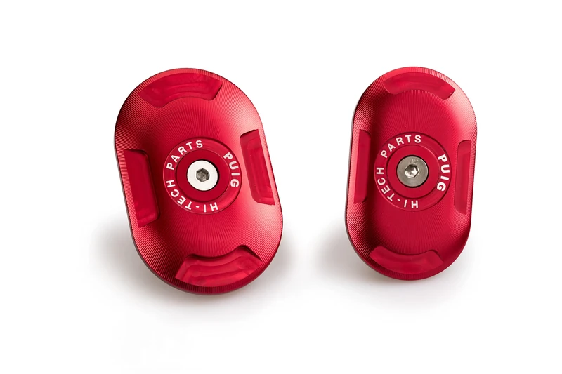 Puig 21089R Aluminum Chassis Covers Red