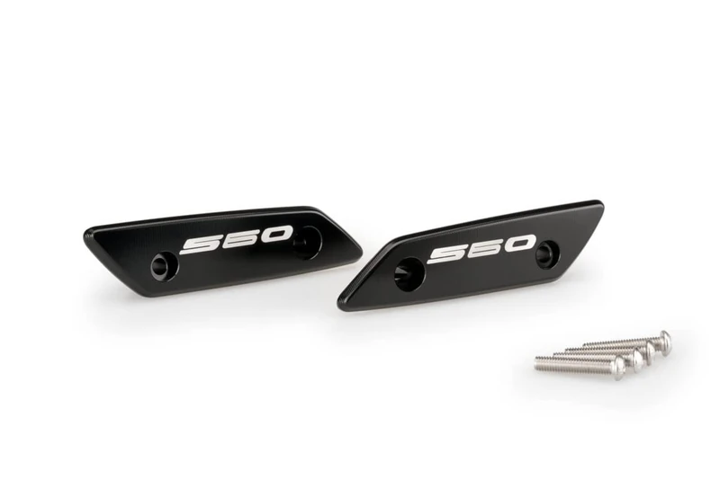 Puig 21298R Rearview Mirrors Caps Kit Red