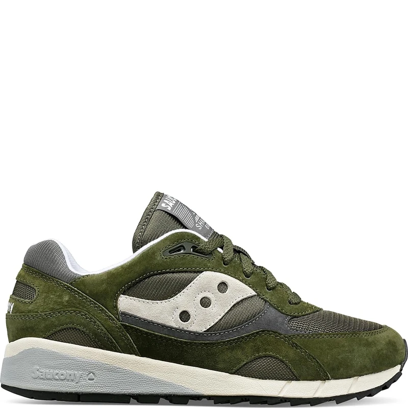 Saucony Unisex Shadow 6000 Ess U Sneaker, Green Grey, 8 UK