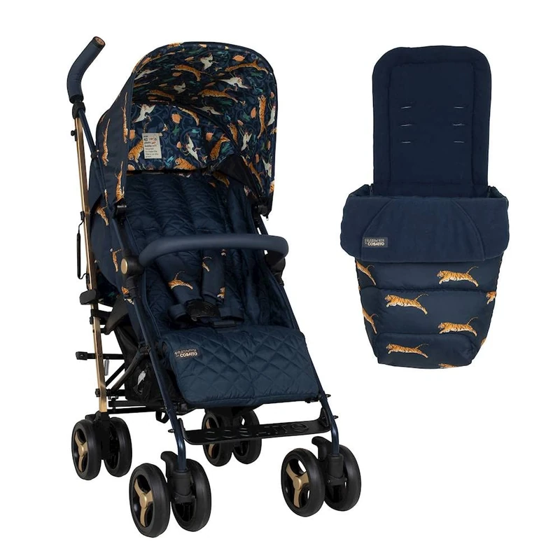 Cosatto Supa 3 Pushchair with Footmuff - Lightweight Stroller