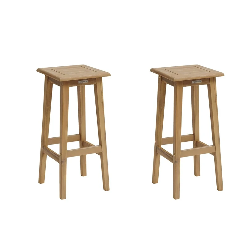 Hespéride Tiwi Acacia Garden Stool