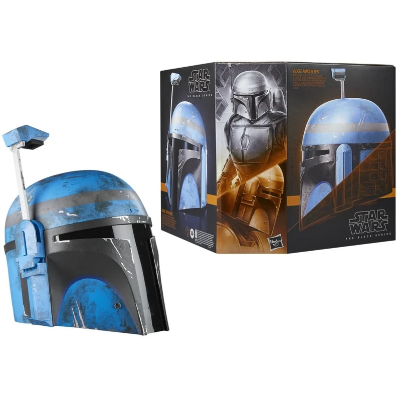 Star Wars The Black Series Axe Woves Premium Electronic Helmet, The Mandalorian Adult Roleplay Item