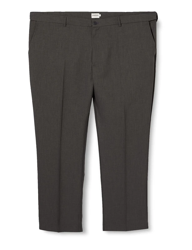 Farah Classic Men's Roachman Trousers, Charcoal, 50W 29L UK
