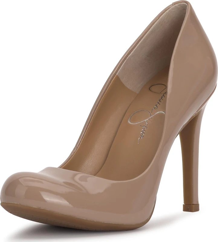 Jessica Simpson Women's Calie Pump, Chai Latte, 8 Wide