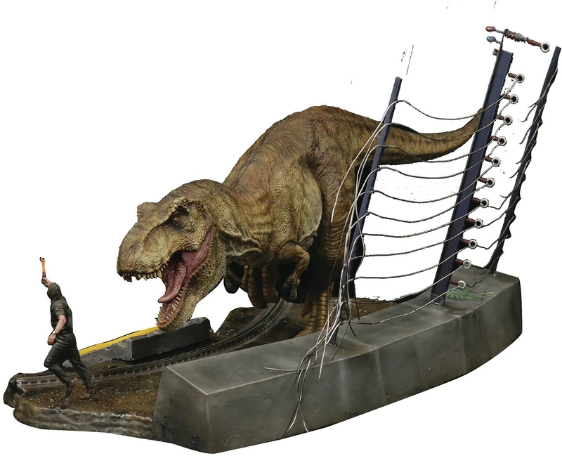 X-Plus - Jurassic Park Tyrannosaurus Rex 1/35 Plastic Model Kit (Net)