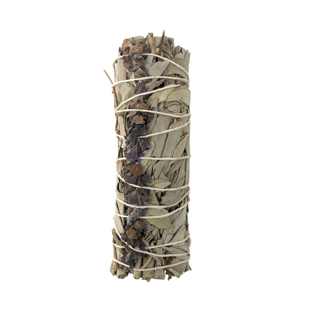 VIE Sage Smudge Stick 4" (White Sage and Lavender 4")