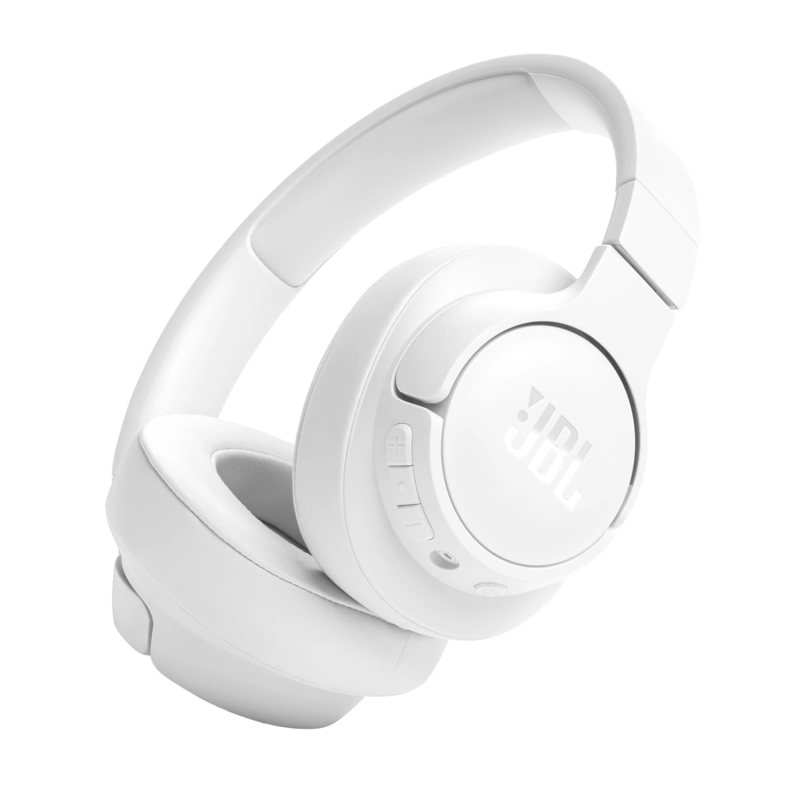 JBL Tune 720 BT Wireless Over-Ear Headphones with JBL Pure Bass Sound, Bluetooth 5.3, Hands-Free Calls, Audio Cable and 76-Hour Battery Life, White