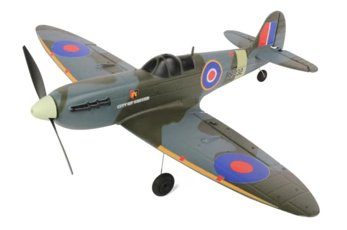 Top RC Hobby Spitfire RTF Ready To Fly RC Model Plane (450mm) (Mode 2)