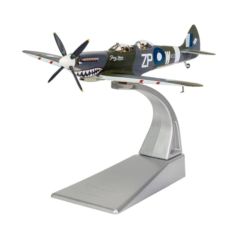 Corgi AA29201 Supermarine Spitfire T.9 'Grey Nurse' Model Airplane - Diecast Planes & Aircraft Models for Ages 14+, Die Cast Plane, Toy Airplanes - Gift for Young Aviation Fans, Birthday Gifts for Him
