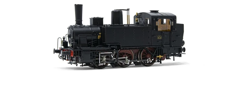 Rivarossi - FS, steam locomotive Gr.835 with oil lamps, ep. III