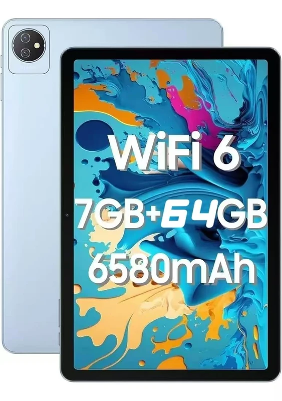 Blackview Tab 16 Gaming Tablet 11 Inches, 14(8+6) GB RAM + 256GB ROM (1TB TF), Android 12 2K 2000 x 1200 IPS, Octa-Core, 8MP + 13MP, 7680mAh/4G LTE/5G WLAN/Google GMS/Widevine L1/Stylus Pens/GPS