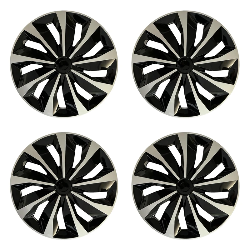 Hubcap Wheel Cover Replacement R14 Hub Caps Universal Wheel Rim Cover ABS Material Exterior Accessories for Car Trunk SUV -Set of 4