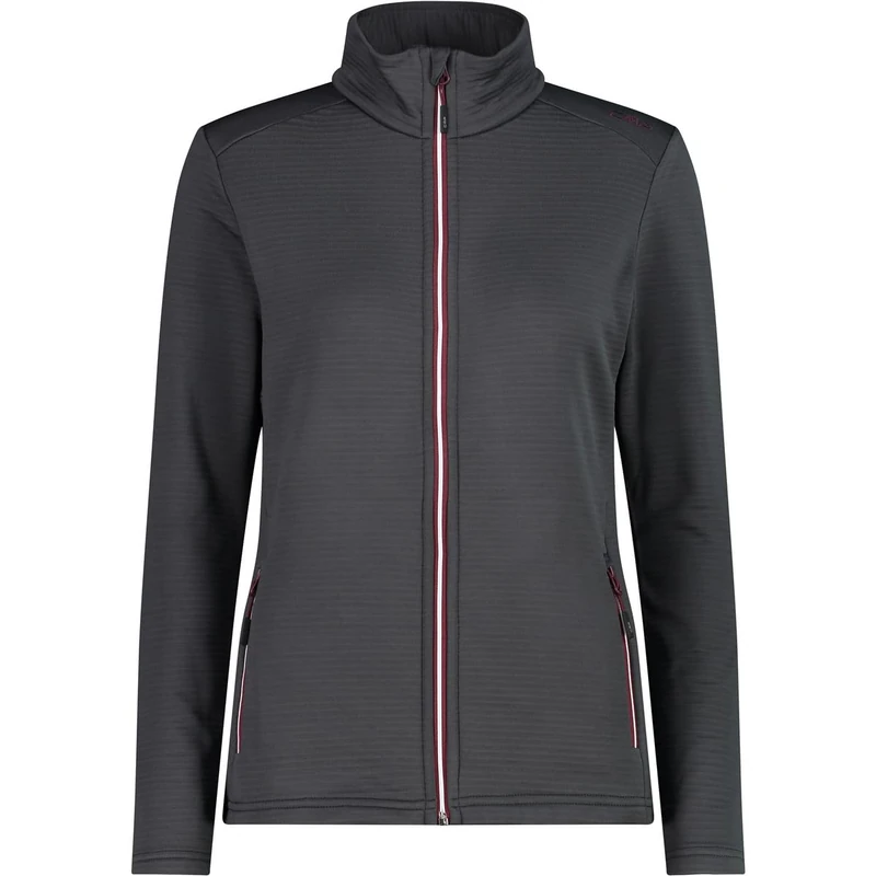 CMP - Woman Jacket, Anthracite-Burgundy, L