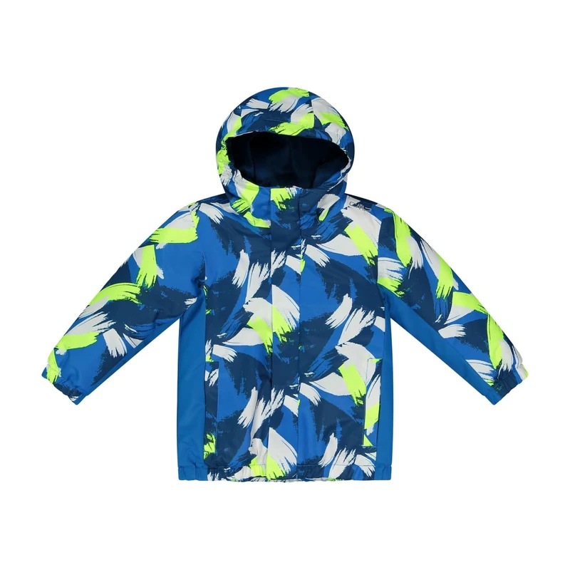CMP - Child Jacket Fix Hood, River-Petrol, 104CM