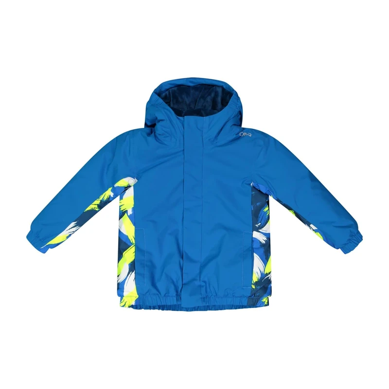 CMP - Child Jacket Fix Hood, River, 104CM