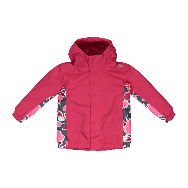 CMP - Child Jacket Fix Hood, Fuchsia, 98CM
