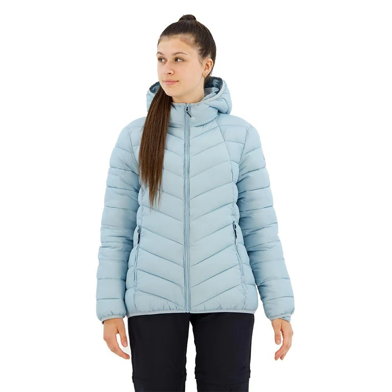 CMP - Woman Jacket Fix Hood, Crystal, S