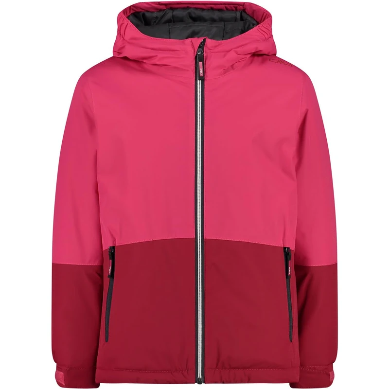 CMP - Kid G Jacket Fix Hood, Fuchsia, 104