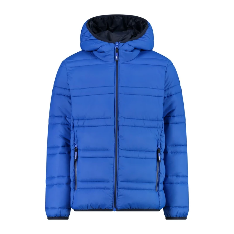 CMP - Kid Jacket Fix Hood, Royal, 176