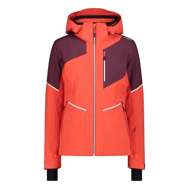 CMP - Woman Jacket Zip Hood, Poppy, M
