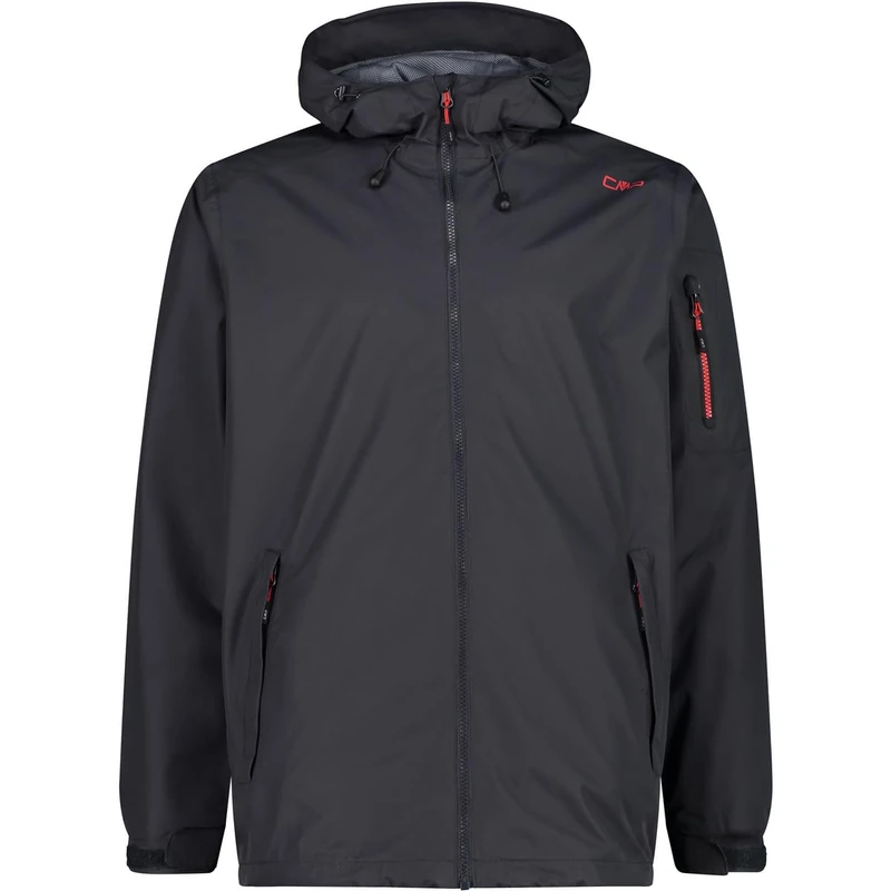 CMP - Man Jacket Fix Hood, Anthracite, 46
