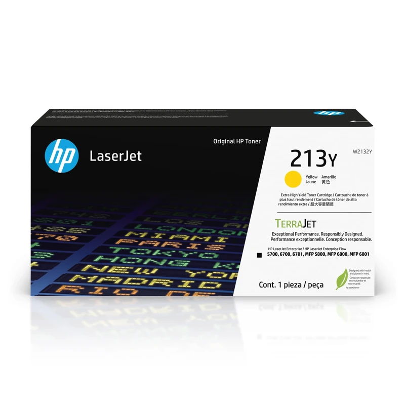 HP 213Y Extra High Yield Yellow Original LaserJet Toner Cartridge