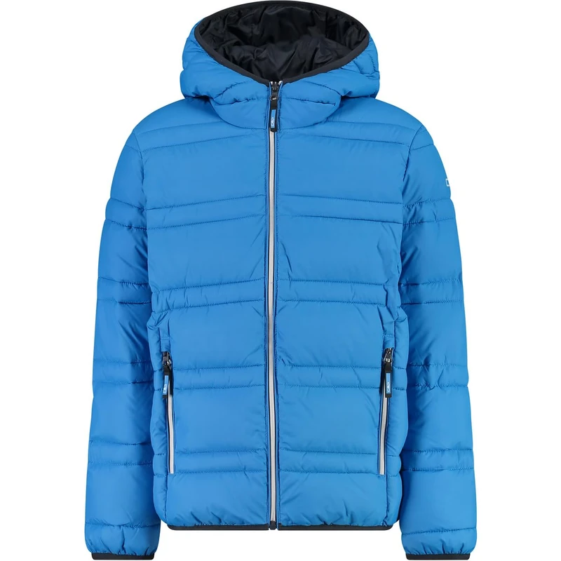 CMP - Kid Jacket Fix Hood, River, 152