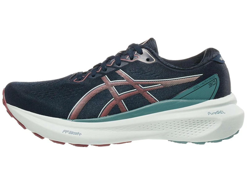ASICS Women's Gel-Kayano 30 Running Shoes, French Blue/Light Garnet, 4.5 UK