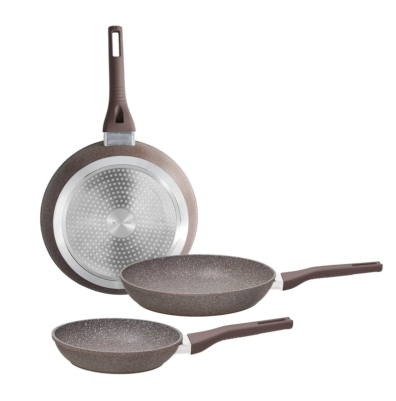 Tognana Royal Rosestone Set of 3 Pans 20-24-28 cm