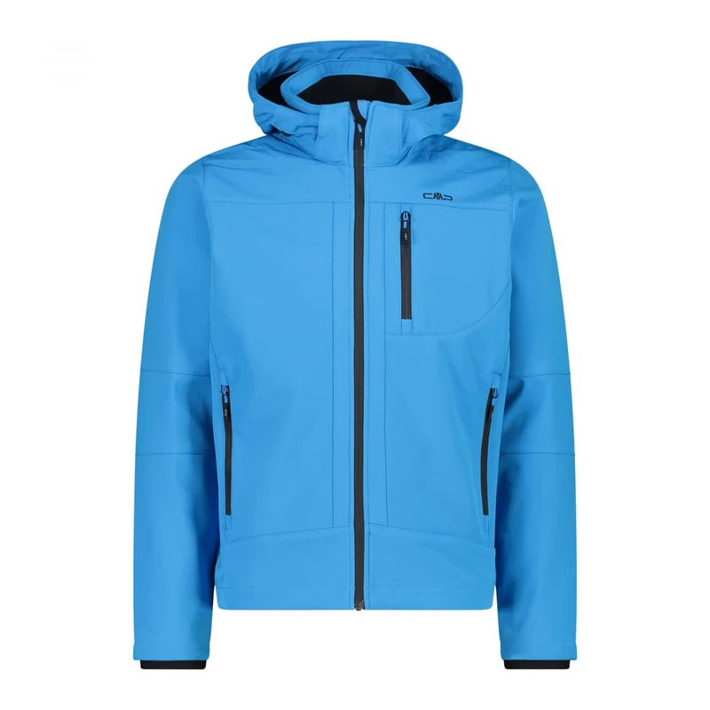 CMP - Man Jacket Zip Hood, River-Nero, 46